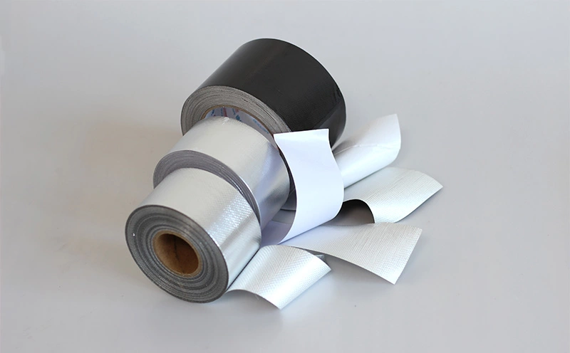 Reinforced HVAC Alu Adhesive 5X5 Fiberglass Fireproof Aluminum Foil Tape -  China 5X5 Aluminum Foil Tape, Aluminum Foil Tape