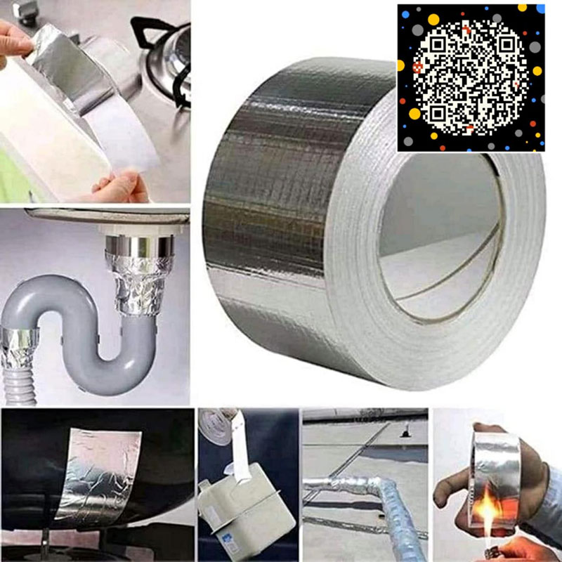 Industrial self-wound foil tape