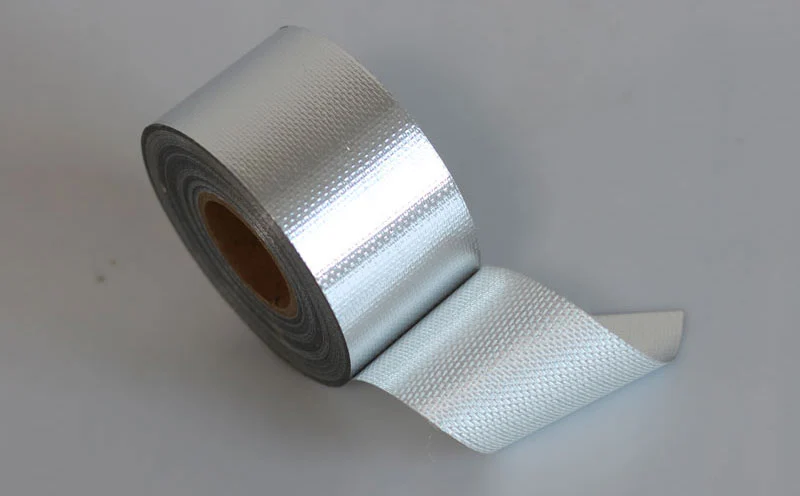 Reinforced HVAC Alu Adhesive 5X5 Fiberglass Fireproof Aluminum Foil Tape -  China 5X5 Aluminum Foil Tape, Aluminum Foil Tape