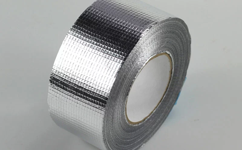 Adhesive Backed Aluminum Foil Fiberglass Cloth Sheet