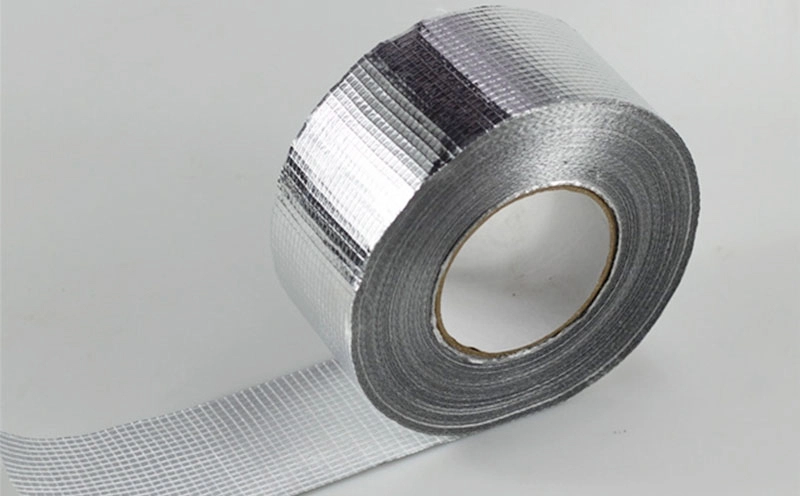 Reinforced HVAC Alu Adhesive 5X5 Fiberglass Fireproof Aluminum Foil Tape -  China 5X5 Aluminum Foil Tape, Aluminum Foil Tape