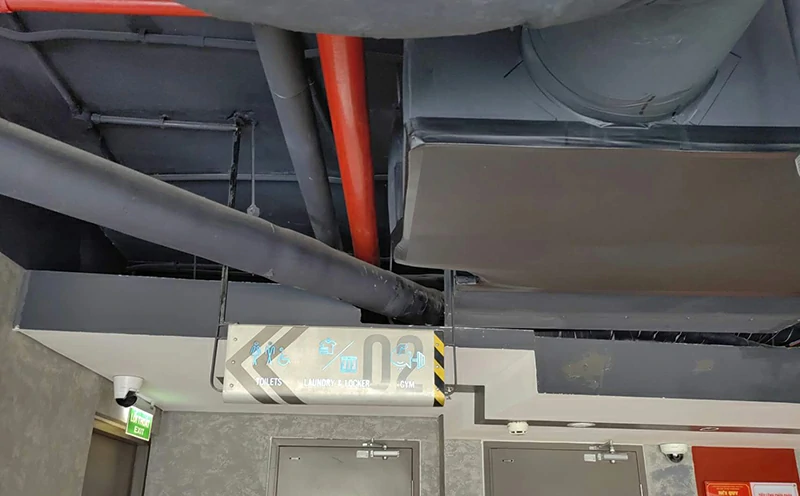Foil Tape application for Ventilation ductworks