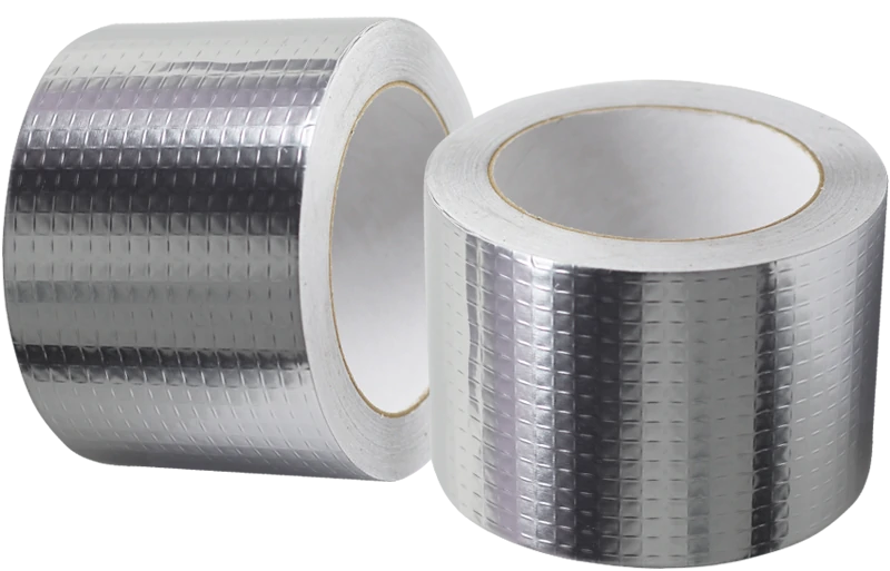 Cold Weather Aluminum Foil Tape, Rubber-based, 1.6Mil