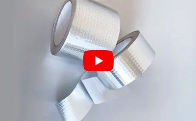 HVAC Aluminum Duct Tape Application