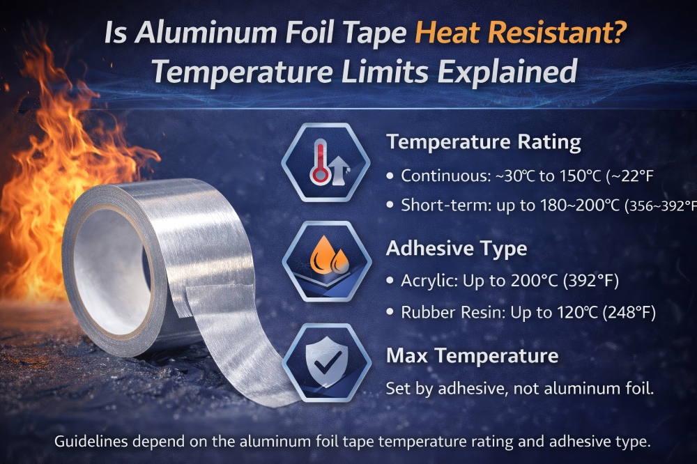 Aluminum Foil Tape Temperature Rating
