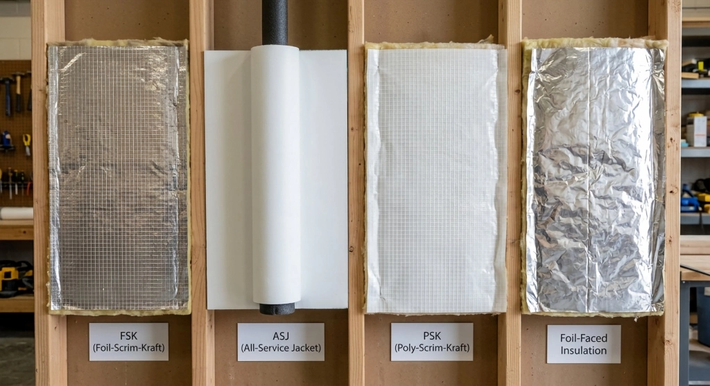 Types of Insulation Facing Are Used as Vapor Barriers
