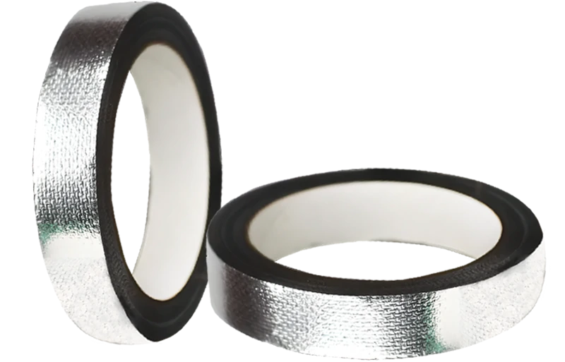 Fire Retardant Aluminum Foil / Glass Cloth Tape