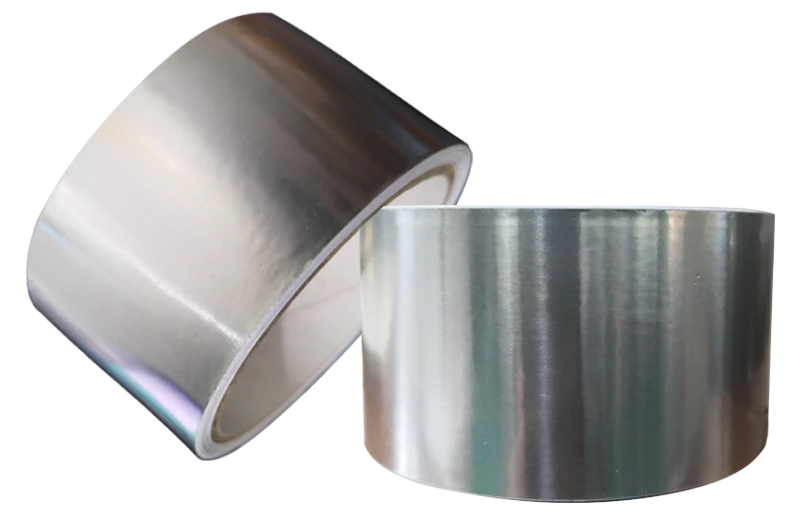 Foil-PET Tape With Solvent Acrylic Adhesive