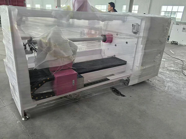 Tape slitting and Rewinding Machine Delivered