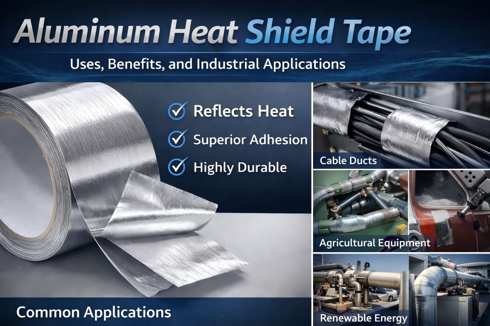 The Ultimate Guide to Aluminum Heat Shield Tape: Industrial Uses and Benefits