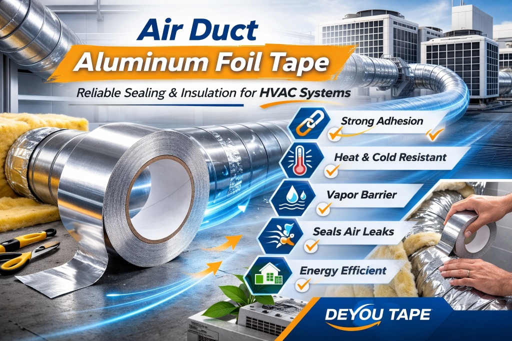 Air Duct Aluminum Foil Tape: A Complete Guide for HVAC Sealing & Insulation