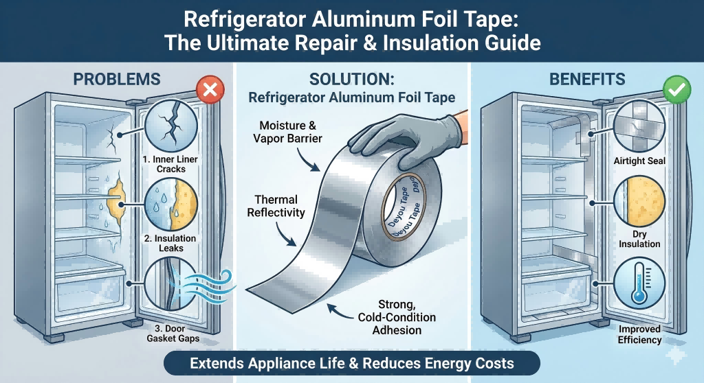 Refrigerator Aluminum Foil Tape: A Practical Guide for Insulation & Seal Repair