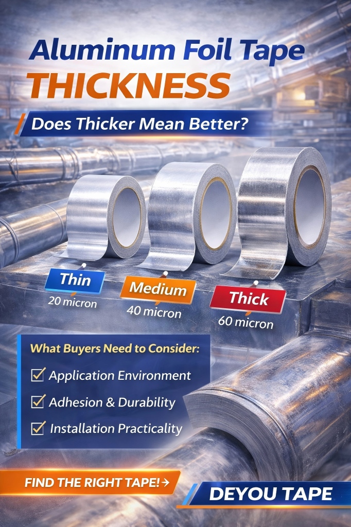 Aluminum Foil Tape Thickness Guide: Does Thicker Mean Better?