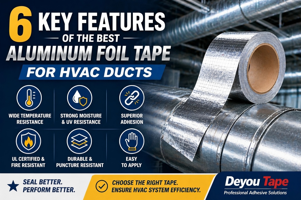 Why Aluminum Foil Tape Is Essential for HVAC Systems