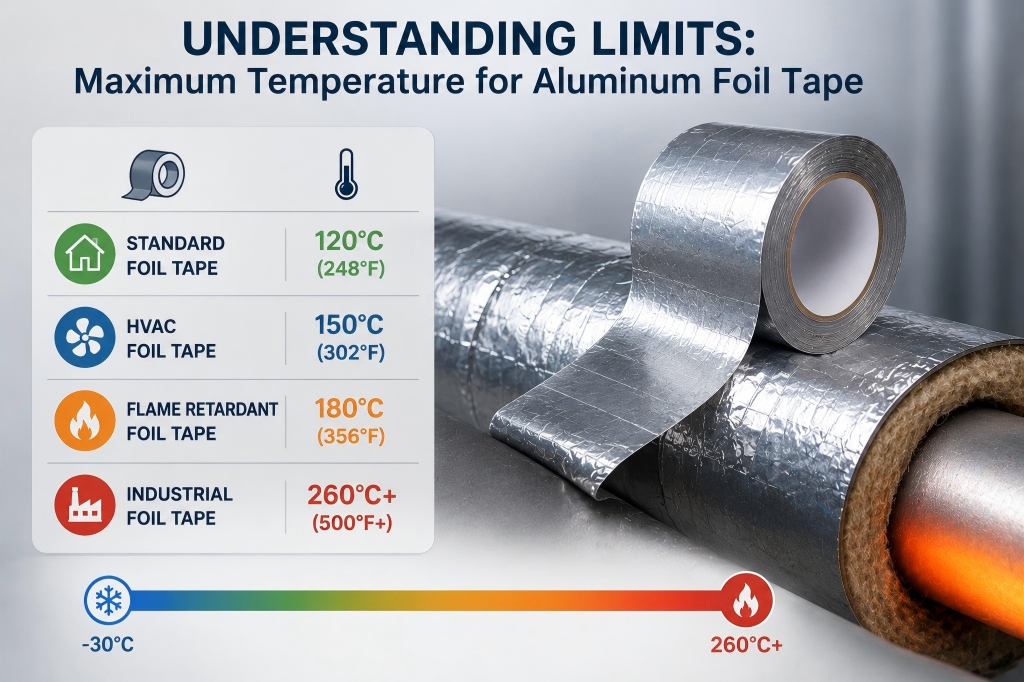 Aluminum Foil Tape for High Temperature: Choosing the Right Tape for Demanding Applications