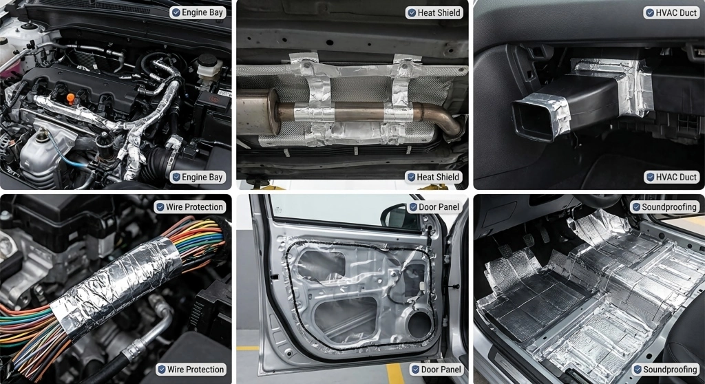 Automotive Aluminum Foil Tape: Uses and Selection Guide