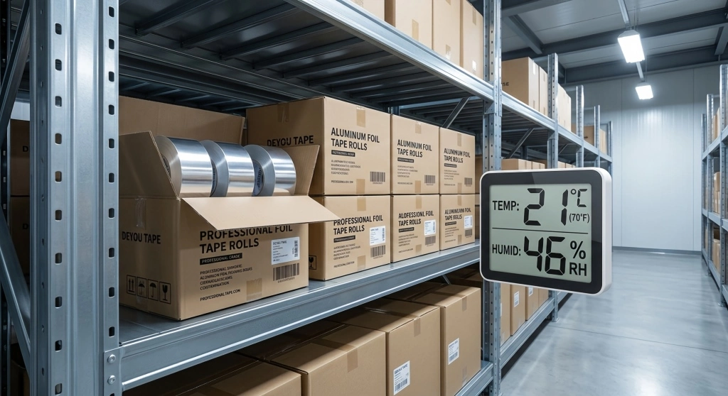 How to Store Aluminum Foil Tape to Preserve Adhesive Performance
